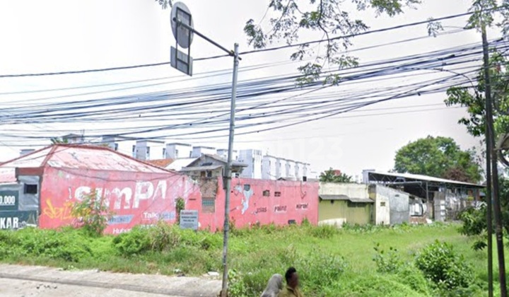 Dijual Tanah Lokasi Strategis Dekat Bandar Asoeta Pintu M1 Jl Suryadharma Bandara Soeta 