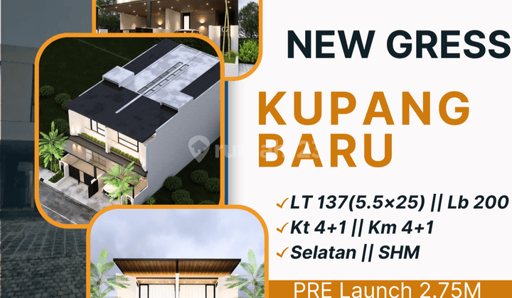 NEW GRESS RUMAH KUPANG BARU dkt darmo permai sukomanunggal 1