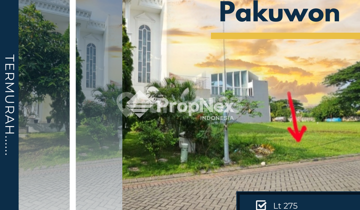 Murah Kavling Pakuwon Vbr Vila Bukit Regency 3 Dkt Graha Darmo Permai
