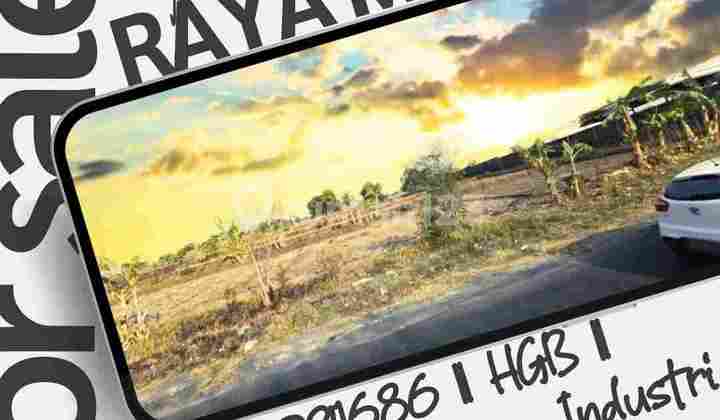 JUAL CEPAT RAYA MANTUP ZONA INDUSTR 1