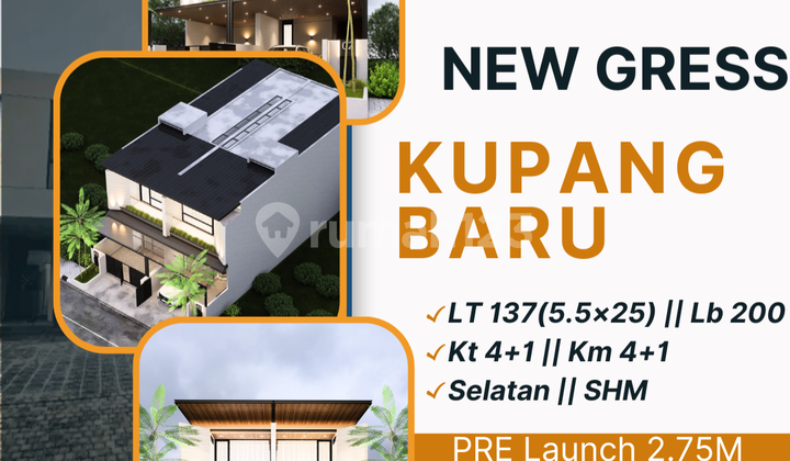 NEW GRESS HIGH SPEC RUMAH KUPANG BARU DKT DARMO SUKOMANUNGGAL NEW GRESS HIGH SPEC RUMAH KUPANG BARU DKT DARMO SUKOMANUNGGAL