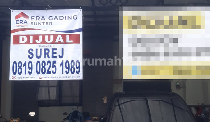 Jual Cepat Rumah Cluster Minimalis Jalan 2 Mobil di Sunter Jaya