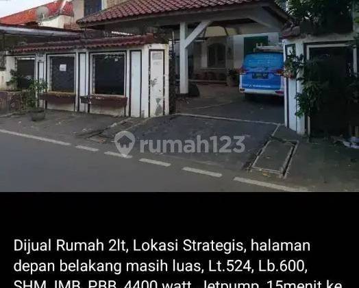 Rumah Mewah 2 Lantai Luas 524m2 di Komplek Cipinang Melayu, Jaktim 1