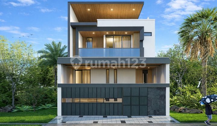 Modern 3-Story House in Kelapa Gading, North Jakarta