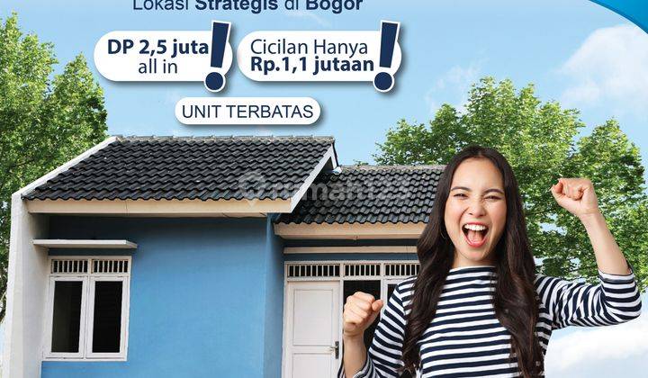 Rumah Subsidi di Bogor Dp 2,5 Juta All In Cicilan Hanya 1.1 Jutaan 1