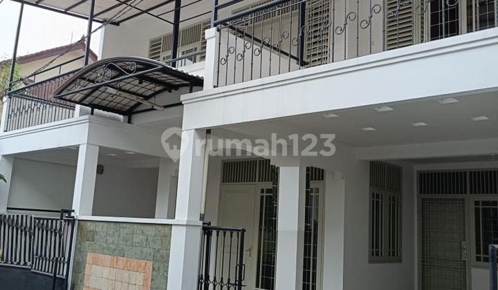 2 Lantai Bagus Bangunan Kokoh Besar Murah Dalam Perumahan Besar di Jurang Mangu. 2