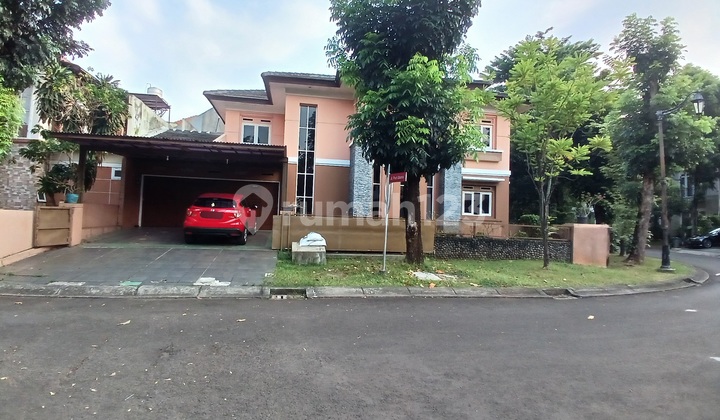 Bagus Luas Posisi Hoek 1 Garasi 2 Carport Puri Bintaro Sektor 9