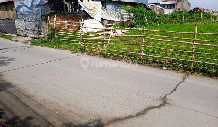 Tanah kosong dijual di Jl mengger girang dekat dengan gerbang tol moch Toha bandung 1