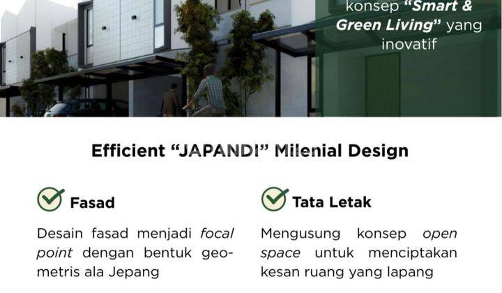 Dijual Rumah Baru Futuristik All In , Lokasi Setrategis di Jatimakmur Pondok Gede Bekasi 1