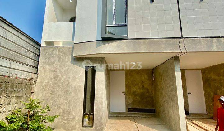 Dijual Rumah Futuristik, Lokasi Setrategis di Jatimakmur Pondok Gede Bekasi 1