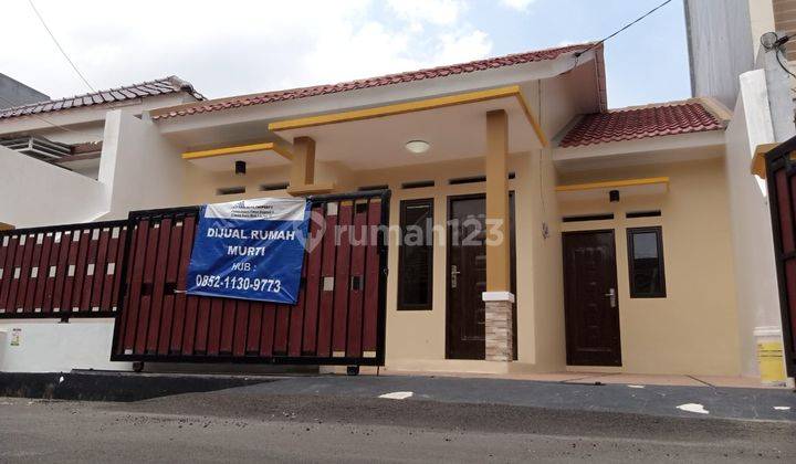 Rumah Lantai Granit, Atap Baja Ringan, Kusen Aluminium Dijual  1