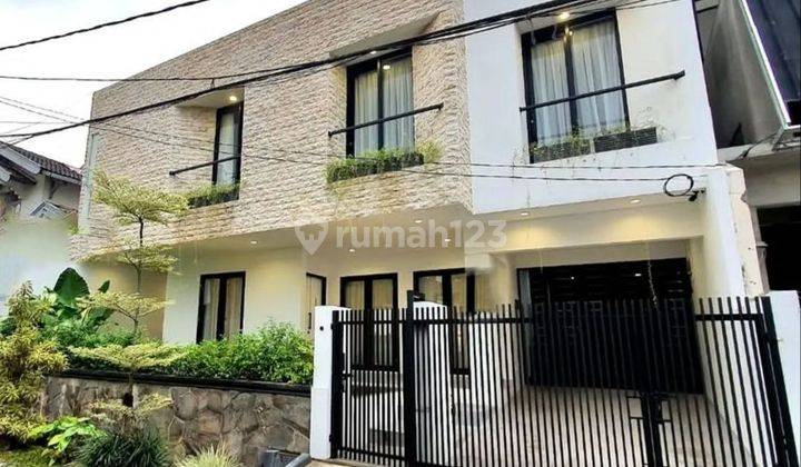 Rumah cantik Modern sudah renovasi dg private pool di Bintaro  1