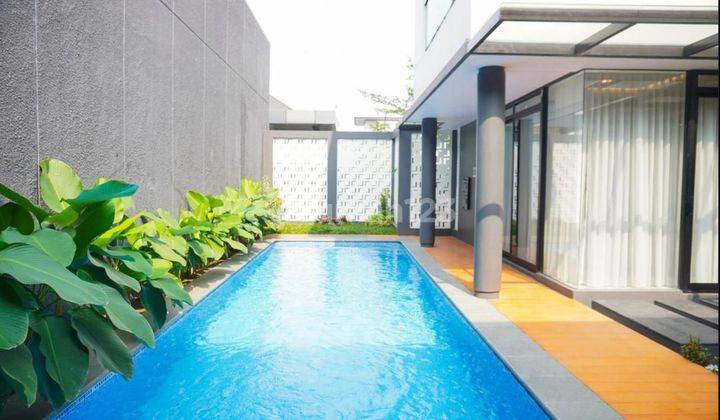 Modern Full Furnish Kolam Renang  4kt 4km  2