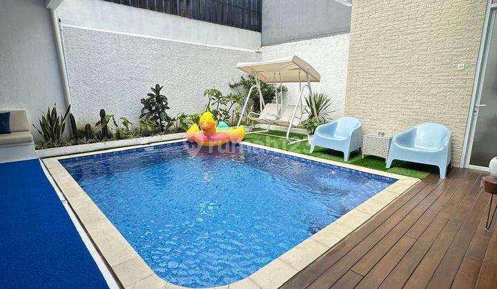 Lux Furnished Pool Kt3 Lb200 Baru Renovasi 2