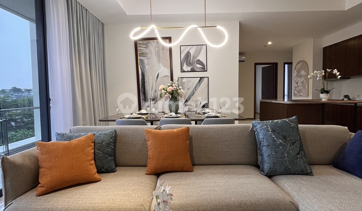 Jual Apartemen Private Lift 3 BR Full Furnish Lebak Bulus Jakarta Selatan