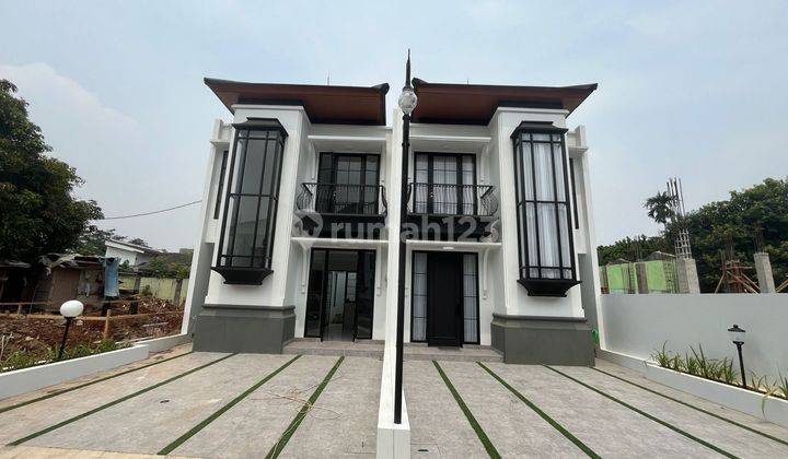 Rumah Cantik Clasik Modern 2 Lantai Nempel Stasiun Lrt Cibubur 2