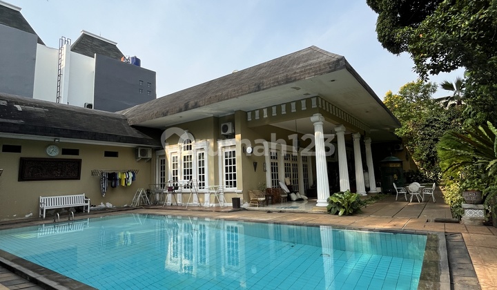 RUMAH MEWAH BAWAH NJOP, NJOP 32 MILYAR PRIVATE POOL PARKING AREA PANCORAN JAKARTA SELATAN 