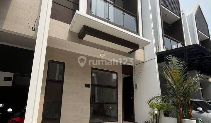 Rumah Cantik Scandinavia 2 Lantai Nempel Stasiun Lrt Harjamukti Cibubur 1