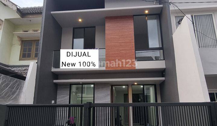 Dijual rumah baru 2 lantai minimalis Babatan Pantai SHM dkt mer 1