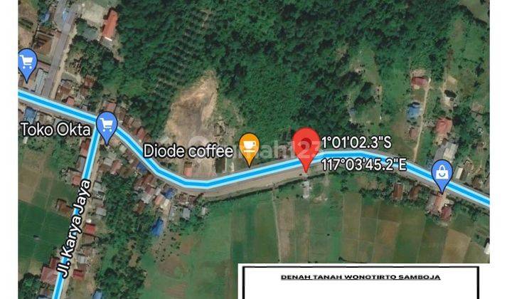 Tanah Dijual di Jl. Wonotirto, Kutai Kartanegara 2