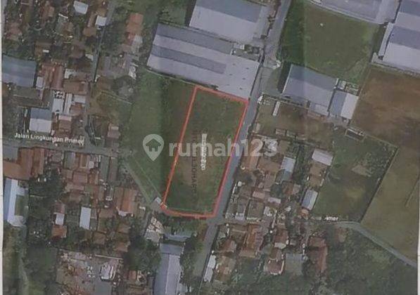 Tanah Luas 5014 m² di Sepatan Mauk Tangerang Zona Industri 2