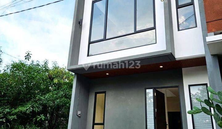 Rumah Scandinavian Di Jatimurni Pondok Melati Bekasi 1