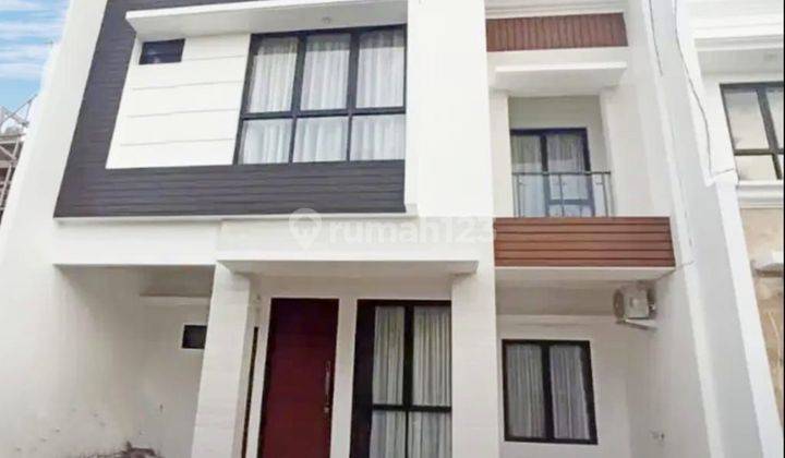 Rumah Dalam Cluster 2 Lantai Rawamangun jakarta Timur  1