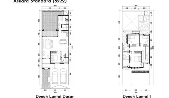 Rumah Podomoro Park Cluster Premium Brahmapuri Type Askara 8X22 2