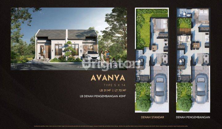 Rumah Podomoro Park Konsep Milenial Cluster Avanya 5X15 2