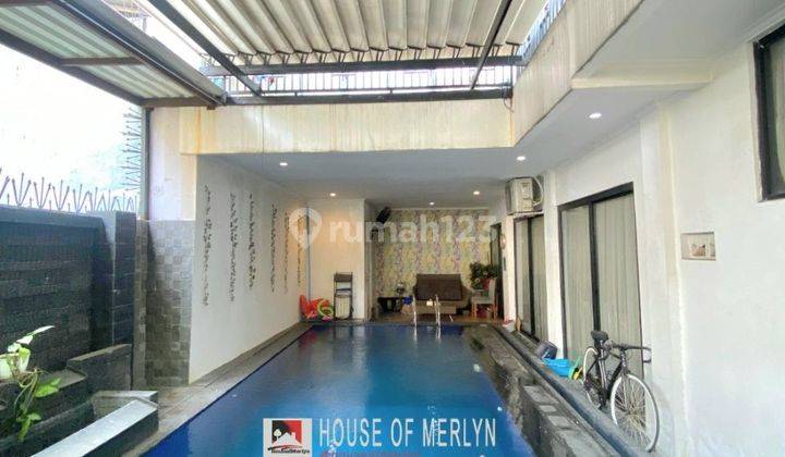 RUMAH 3 LANTAI TOWNHOUSE SWIMMING POOL DEKAT PONDOK INDAH 2