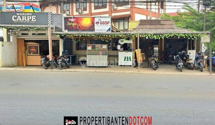 RUKO KIOS 4 UNIT PINGGIR JALAN RAYA DEKAT KAMPUS DI SERANG BANTEN 1