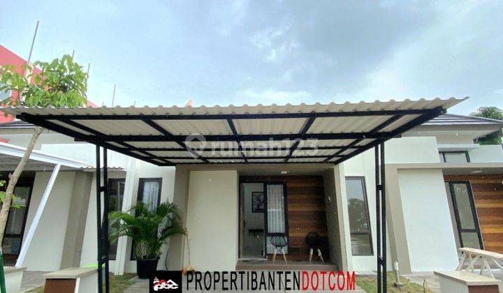 Rumah Minimalis Full Furnished Depan Taman Di Citra Garden Bmw 1