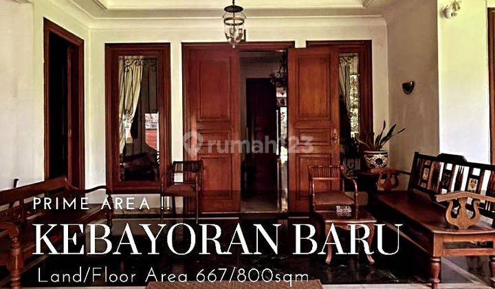 Rumah di Hang tuah kebayoran baru jakarta selatan Bagus 1