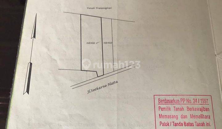 Tanah Strategis di Mainroad Soekarno Hatta Bandung 1