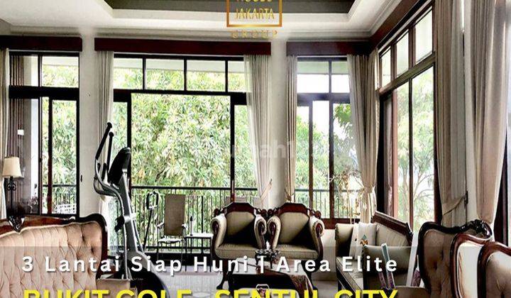 Rumah Murah 3 Lantai Siap Huni Elite View Gunung Taman 1