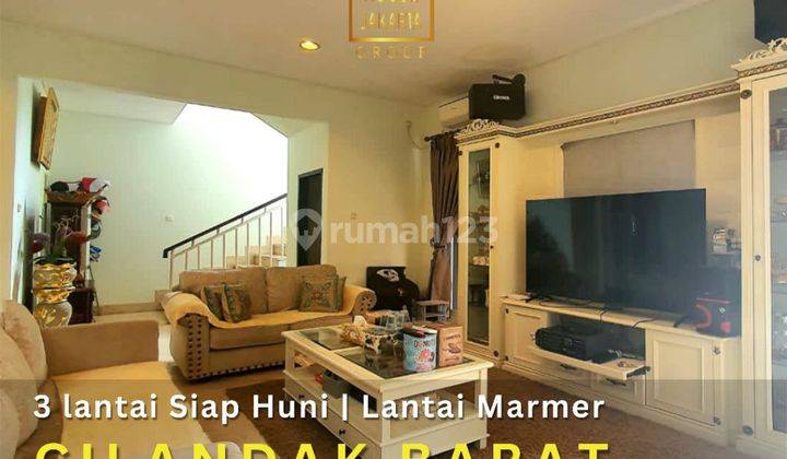 Lantai Marmer, Fully Furnished, Dekat Simatupang  1