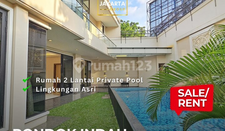 Rumah Siap Huni Pondok Indah Lingkungan ASRI 