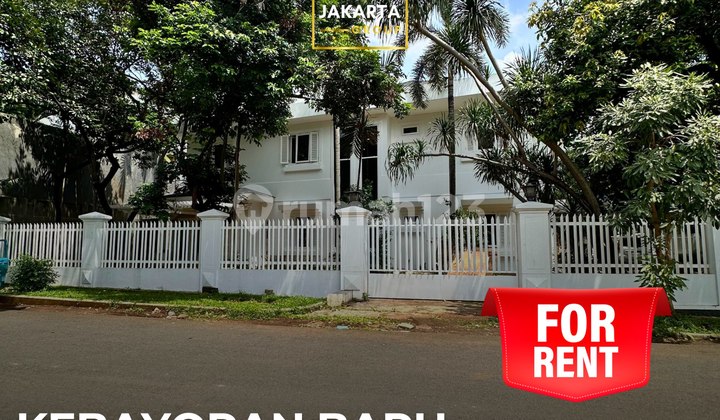 Rumah Full renovasi Siap Huni Area Tenang & Dekat Senayan