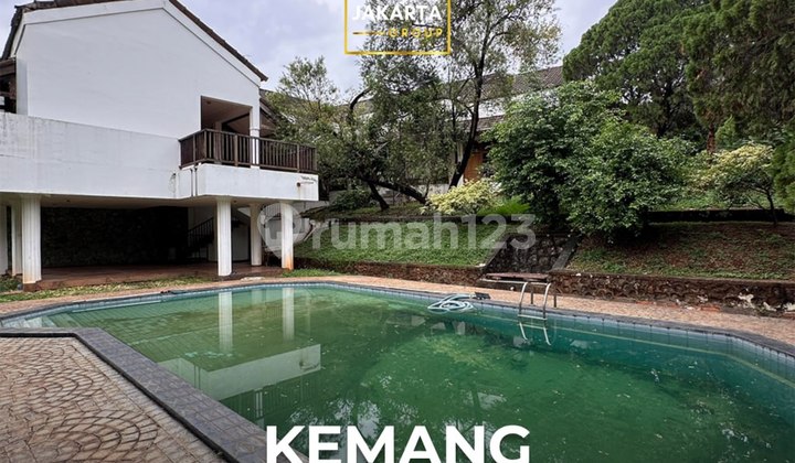 RUMAH NUANSA VILLA KEMANG 2 lantai Lingkungan asri 