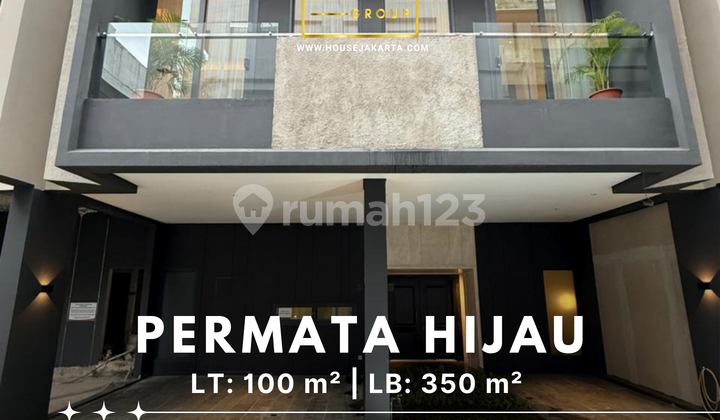 Brand New Townhouse Modern Minimalist Permata Hijau 1