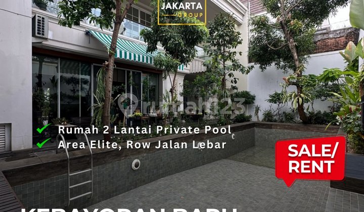 Rumah Mewah Siap Huni Area Tenang & Prime