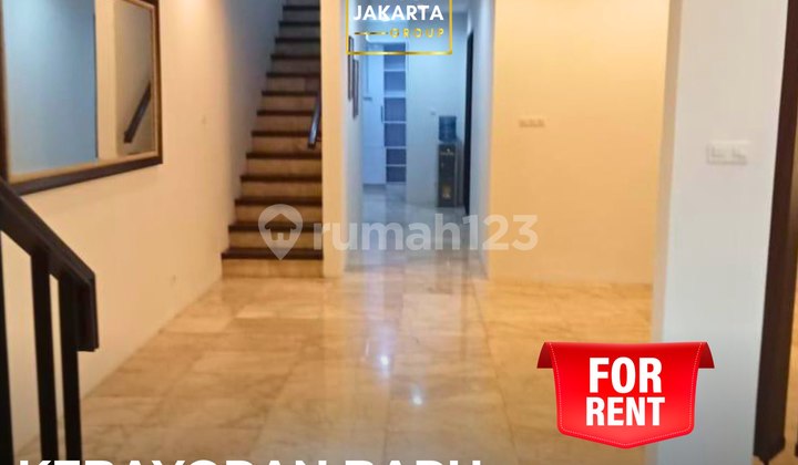 Rumah Swa Siap Huni Kebayoran Baru Dekat Blok M 