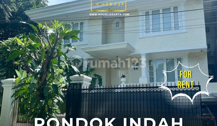 For Rent: Luxury House in Pondok Indah - Prime Location South Jakarta, Near Pondok Indah Hospital (RSPI), Easy Access to Jakarta Intercultural School (JIS)