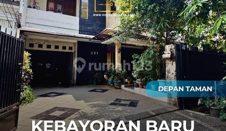 RUMAH KEBAYORAN BARU LINGKUNGAN TENANG & DEPAN TAMAN