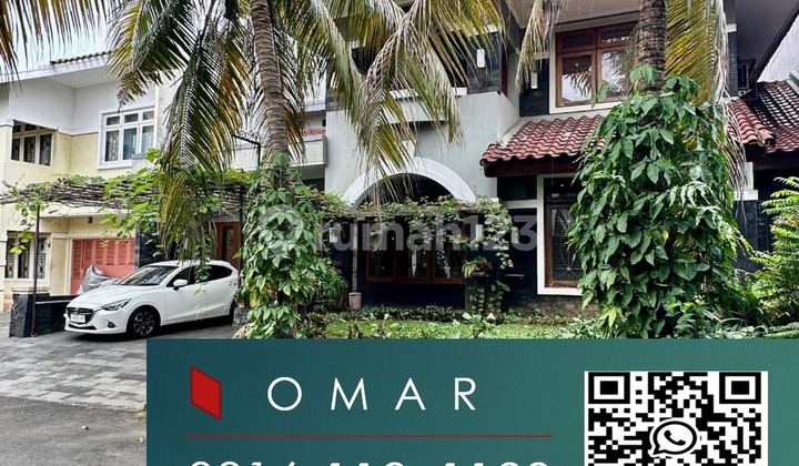 Spacious backyard in Bintaro Jaya sector 9 cluster, negotiable price.