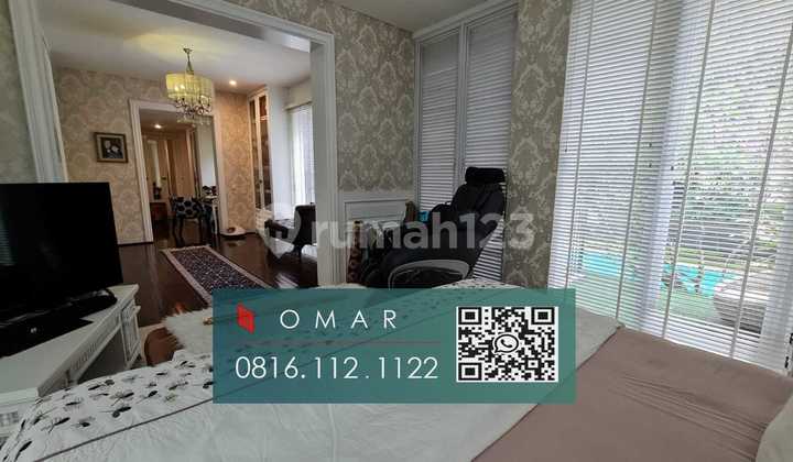 luxurious house with pool di bintaro near sector 9 di cluster asri dekat sekolah global