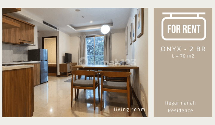 Apartemen Murah 2bedroom Furnish di Hegarmanah Residence Bandung 1