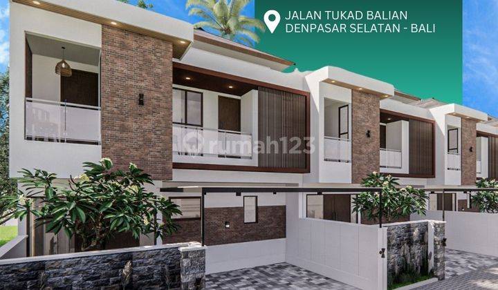 Villa SHM 3 Kamar Private Pool Akses Jalan Besar Di Tukad Balian  1