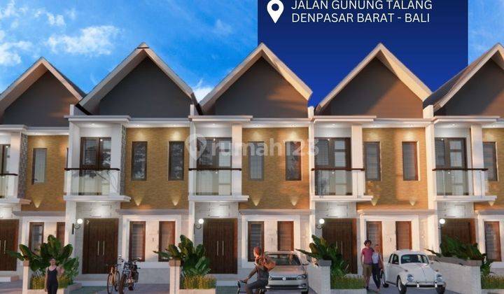 Rumah Cluster 3 Kamar Di Jalan Gunung Talang Denpasar Barat 1