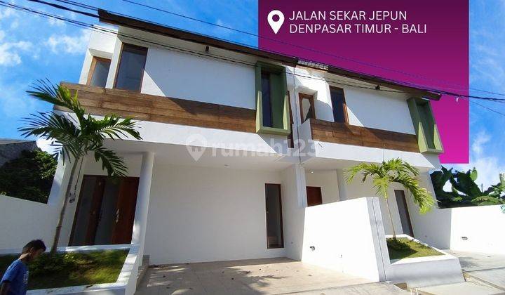 Rumah 3 Kamar Jalan Besar Dan Lingkungan Tenang Di Gatsu Timur 1